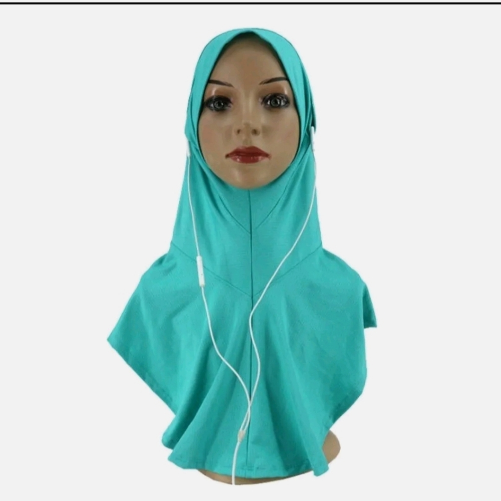 Sports Hijab With Dry Fit Technology Breathable an